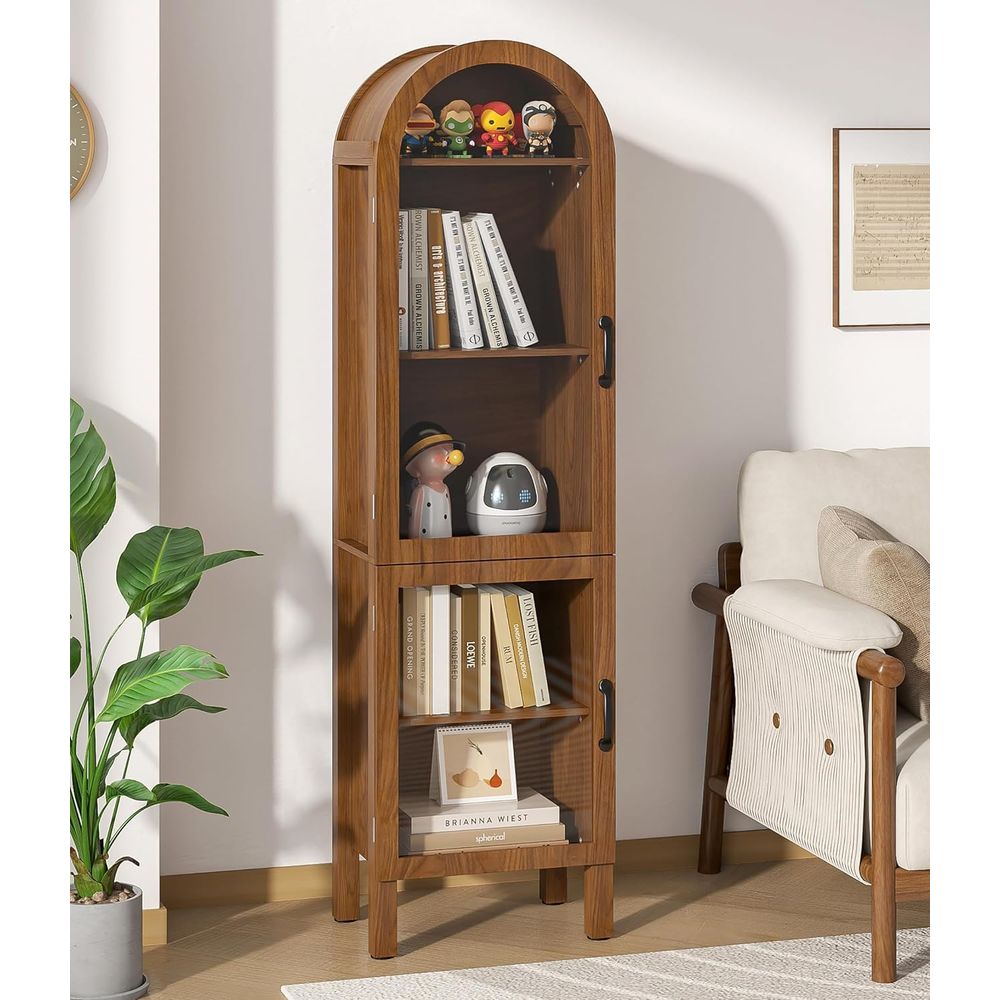 64.17 in Tall Arched Display C - огляд і ціна Glass Cabinet Display