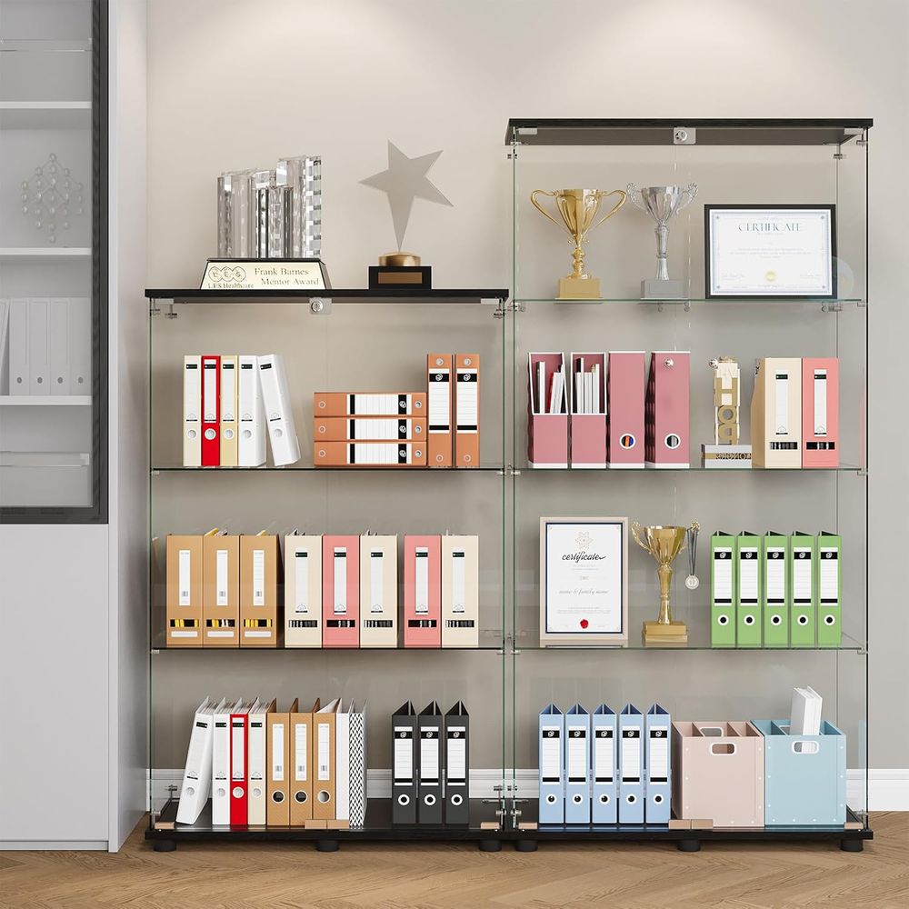 Glass Display Cabinet with 4-S - огляд і ціна Glass Cabinet Display