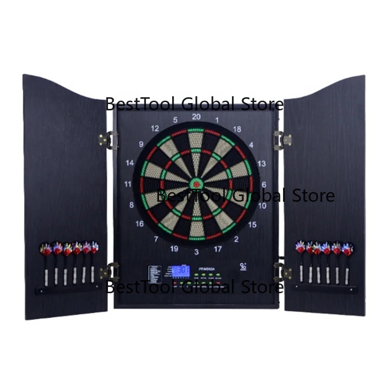 Professional LCD Display Delux - огляд і ціна Electronic Dartboard Cabinet