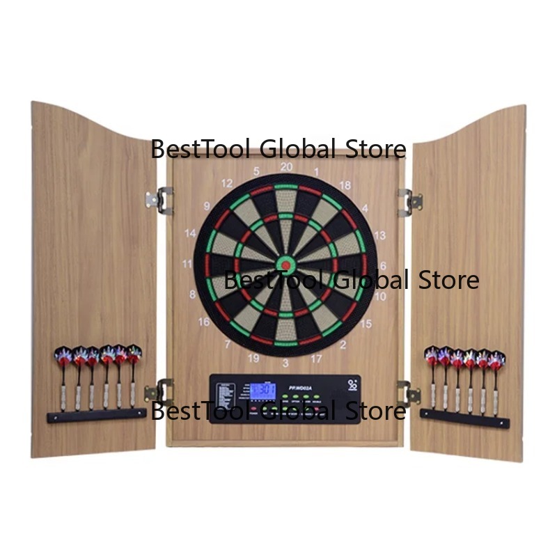 Professional LCD Display Delux - огляд і ціна Electronic Dartboard Cabinet