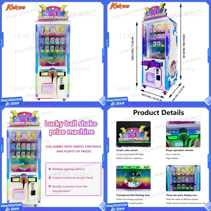 Commercial Slot Game Machine E - огляд і ціна Arcade Style Vending Machine