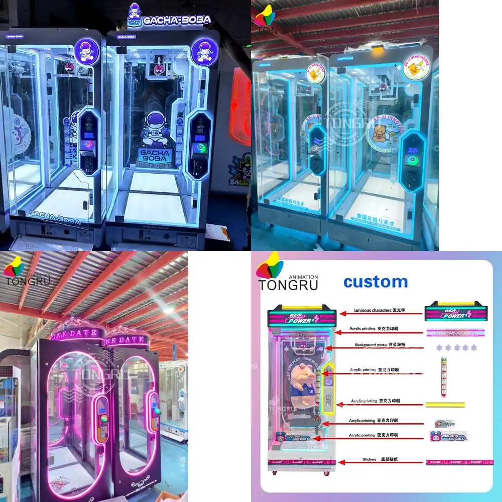 Big Toy Crane Cut the Rope Sci - огляд і ціна Arcade Prize Vending Machine