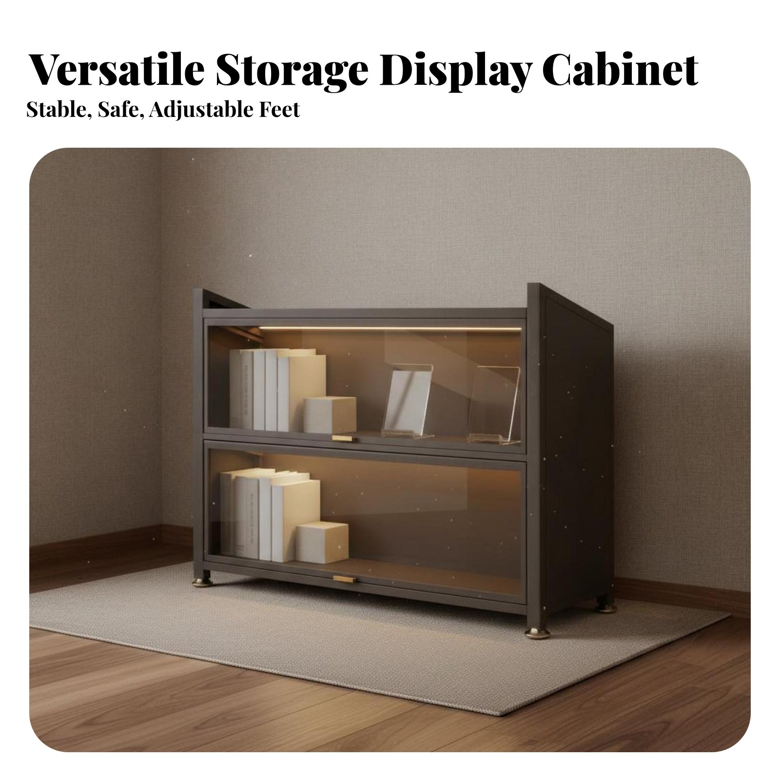 Figurine Display Cabinet Debri - огляд і ціна Glass Cabinet Display