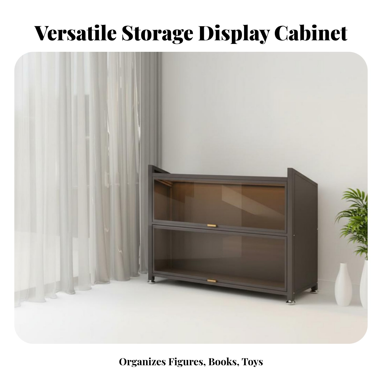 Figurine Display Cabinet Debri - огляд і ціна Glass Cabinet Display