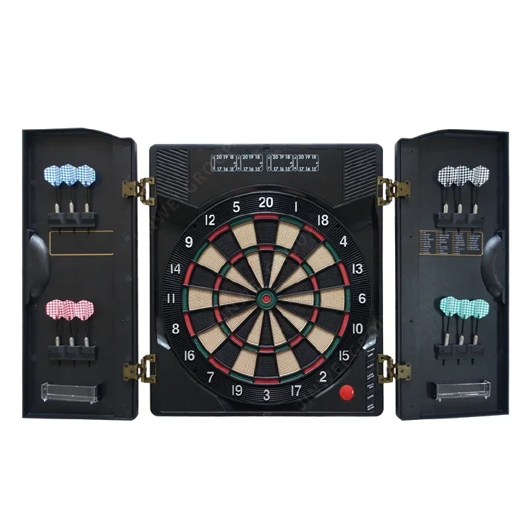 z indoor game molded cabinet d - огляд і ціна Electronic Dartboard Cabinet