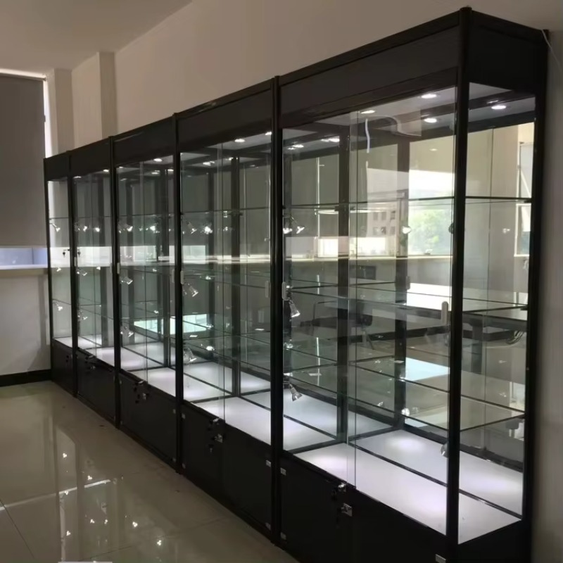 Boutique Shopping Mall Glass C - огляд і ціна Glass Cabinet Display