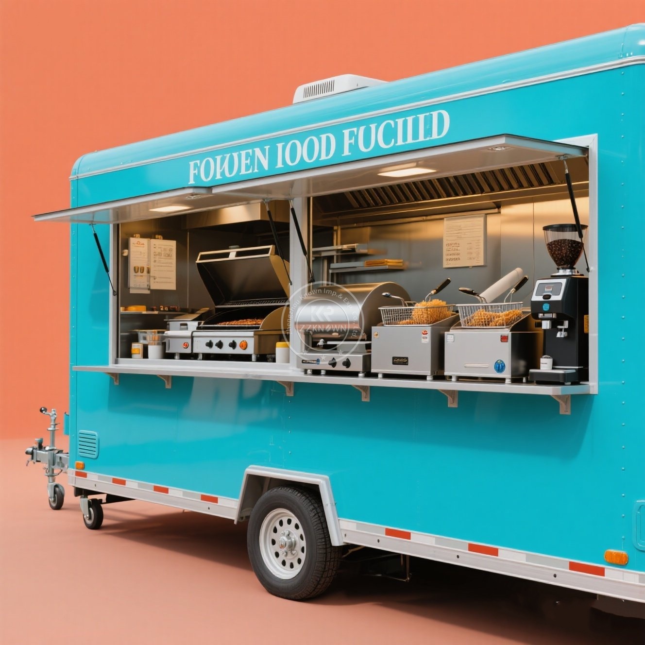 New Design Ice Cream Kiosk Fas - огляд і ціна Hot Dog Vending Cart