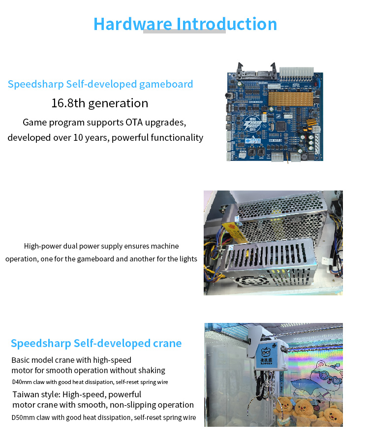 Hot Sale Indoor Arcade Claw Cr - огляд і ціна Arcade Vending Machines For Sale
