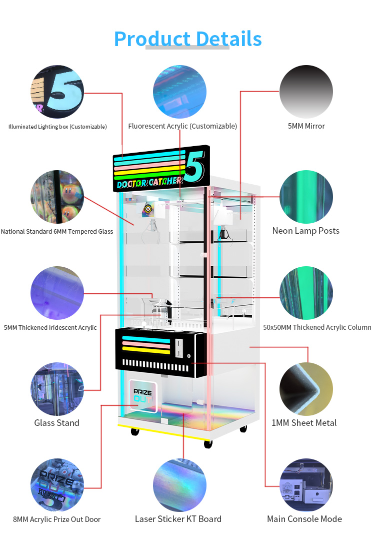 Hot Sale Indoor Arcade Claw Cr - огляд і ціна Arcade Vending Machines For Sale