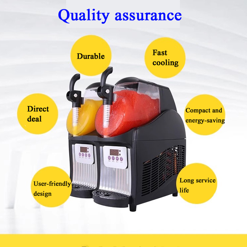 Slushy Machine,4L Double Cylin - огляд і ціна Slushie Machine Vending