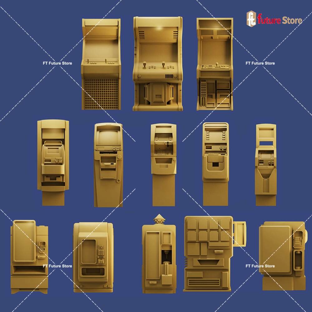 3D Print 1/64 Arcade Game Self - огляд і ціна Arcade Toy Vending Machine