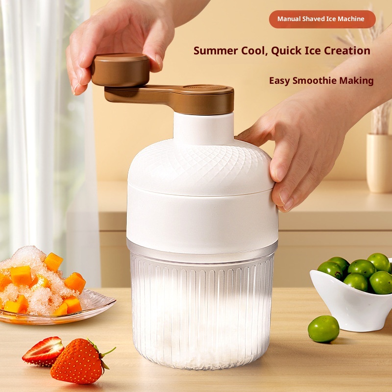 Portable Manual Shaved Ice Mak - огляд і ціна Slushie Machine Vending
