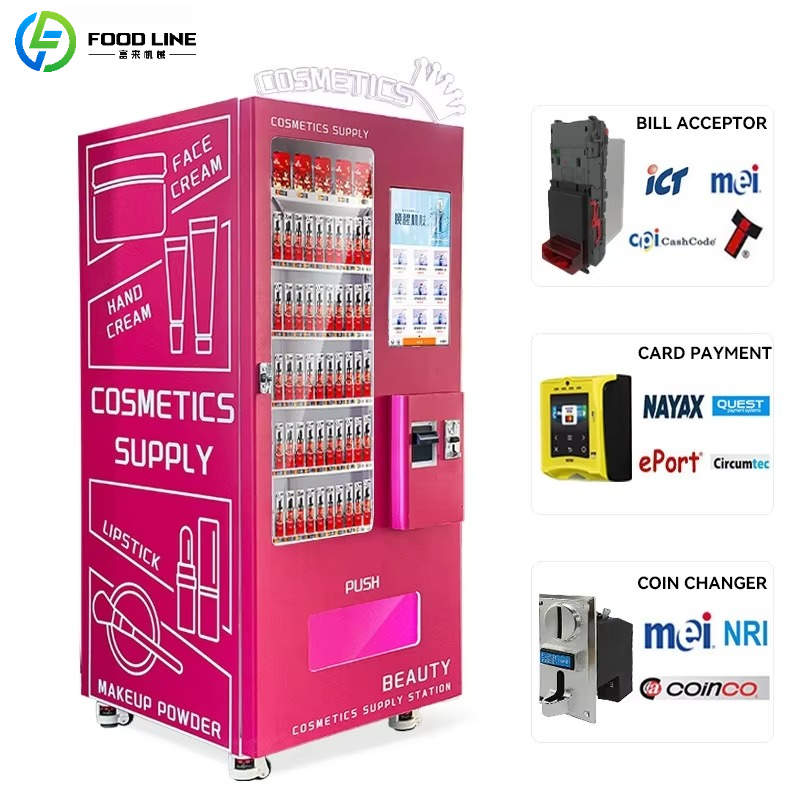 Customized Tech Cosmetics Make - огляд і ціна Vending Machine Qr Code