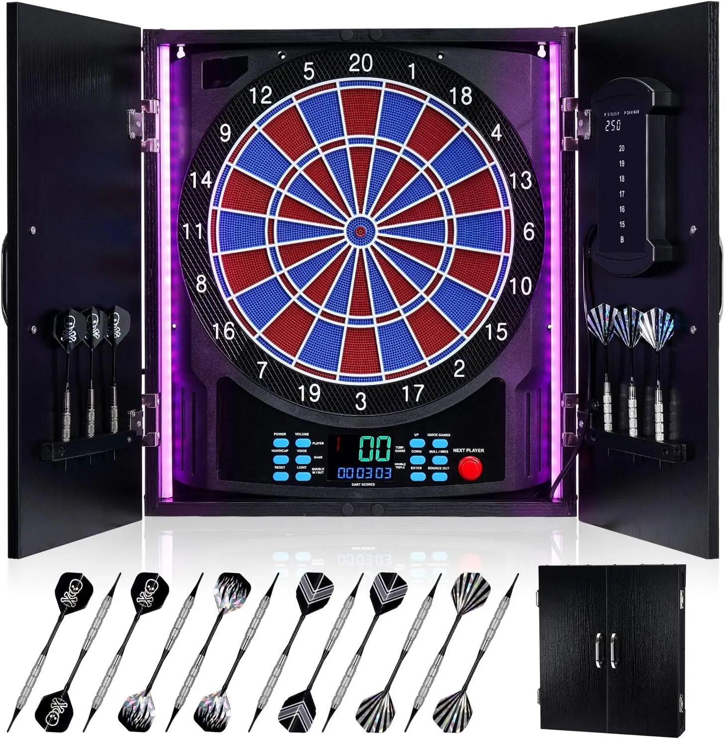 Electronic Dart Board, Electri - огляд і ціна Electronic Dartboard Cabinet