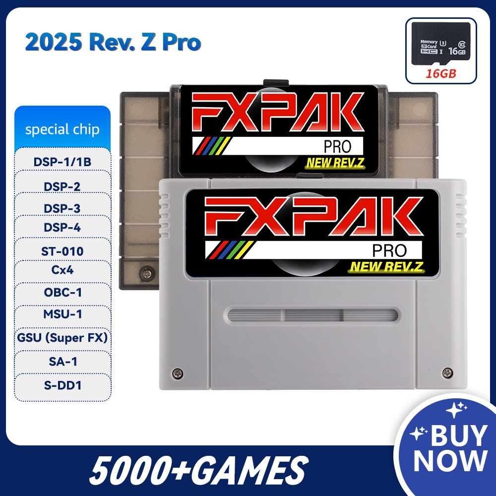 Latest FXPAK Rev. Z  Version P - огляд і ціна Arcade Z