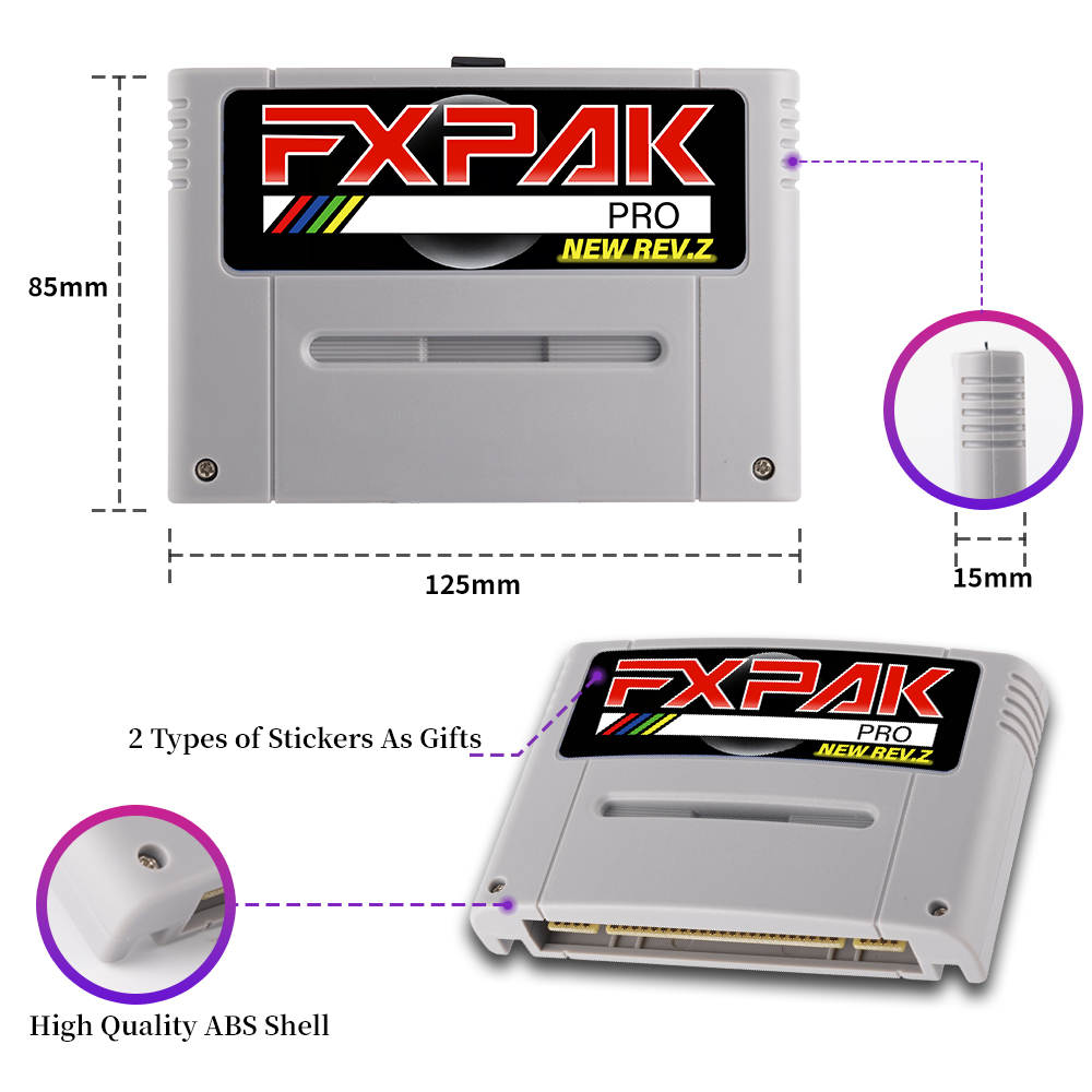 Latest FXPAK Rev. Z  Version P - огляд і ціна Arcade Z