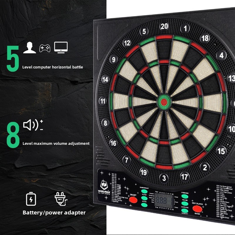 Electronic Dart Board LED Elec - огляд і ціна Electronic Dartboard Cabinet