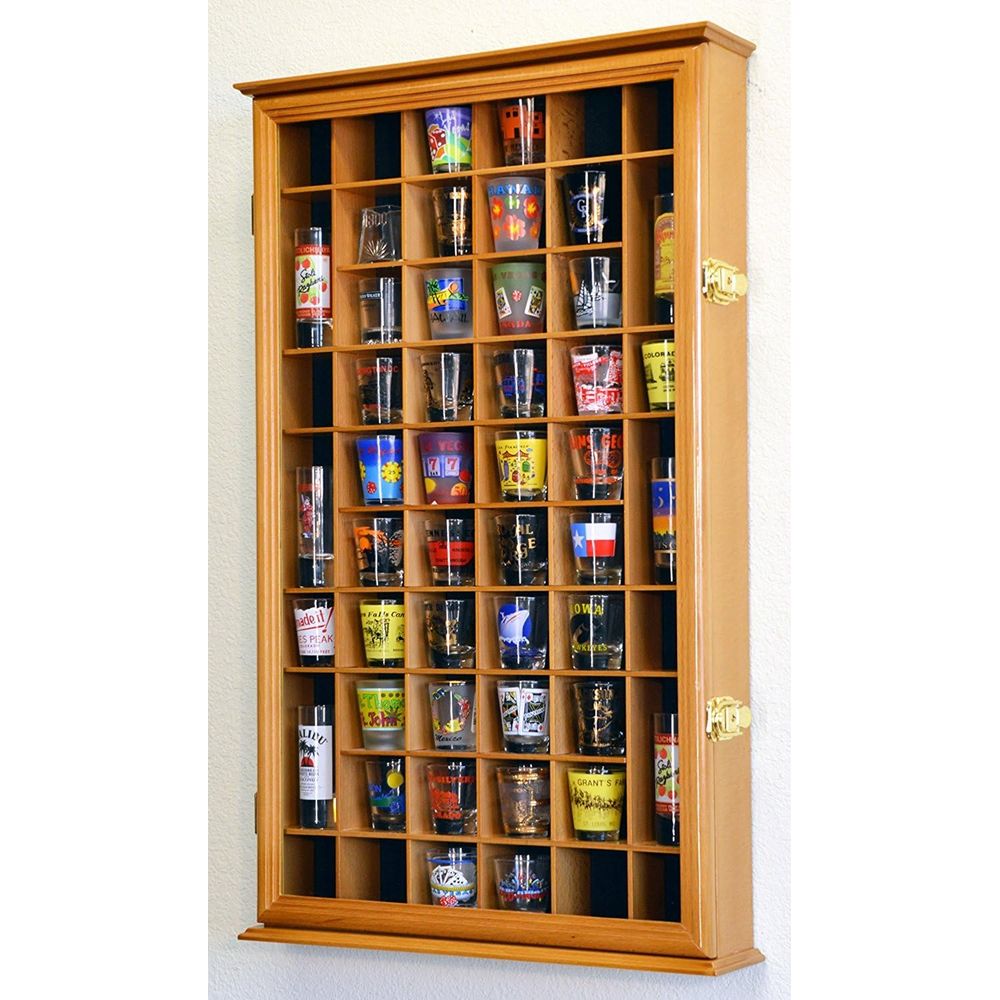 54 Shot Glass Shotglass Shoote - огляд і ціна Glass Cabinet Display
