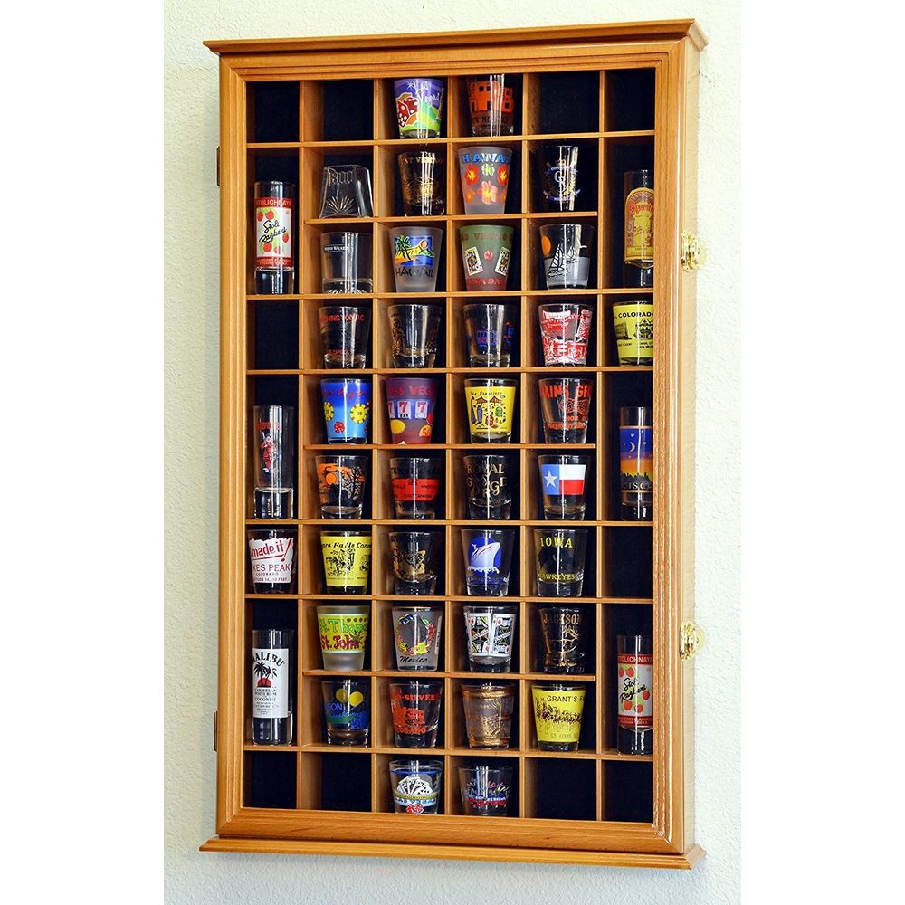 54 Shot Glass Shotglass Shoote - огляд і ціна Glass Cabinet Display