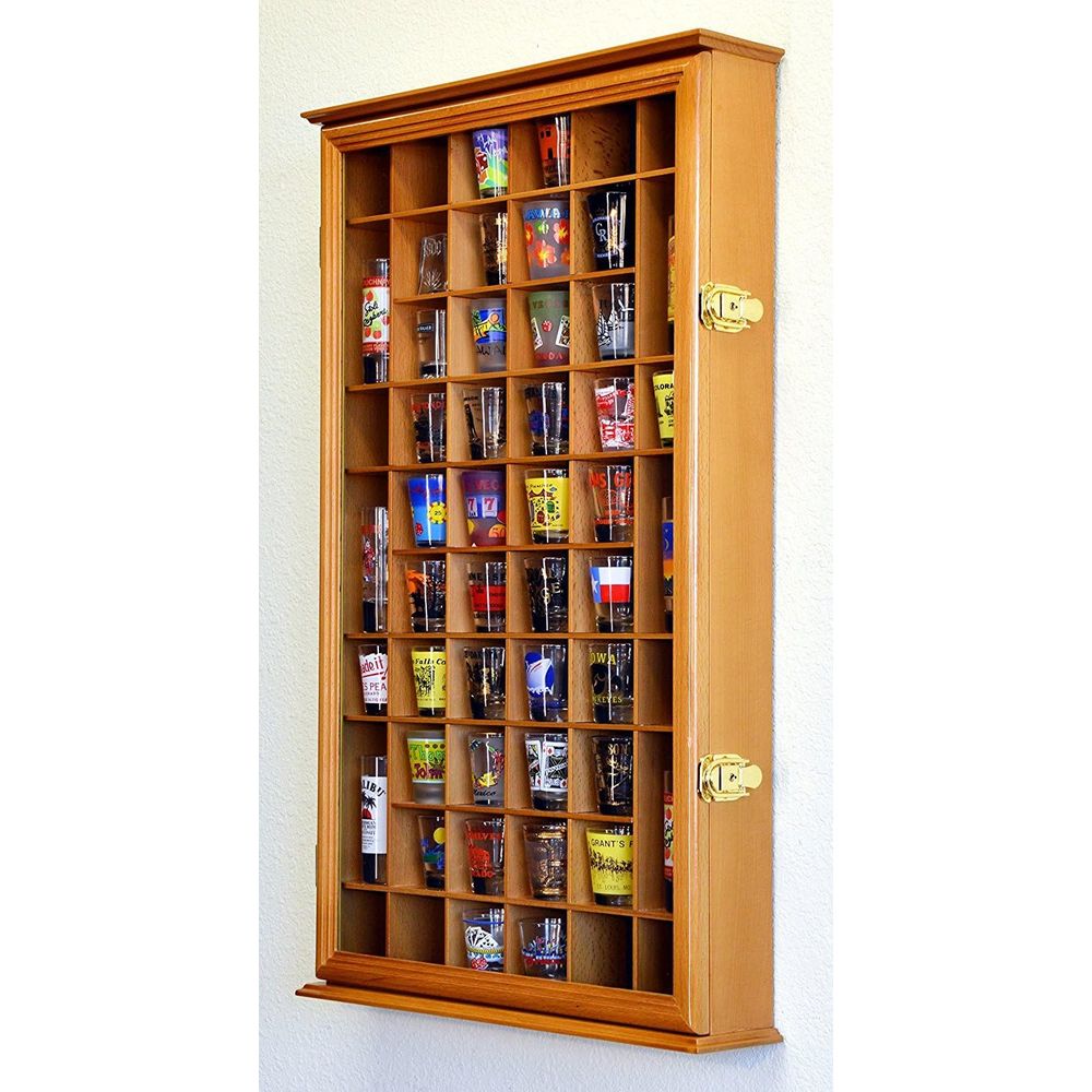 54 Shot Glass Shotglass Shoote - огляд і ціна Glass Cabinet Display