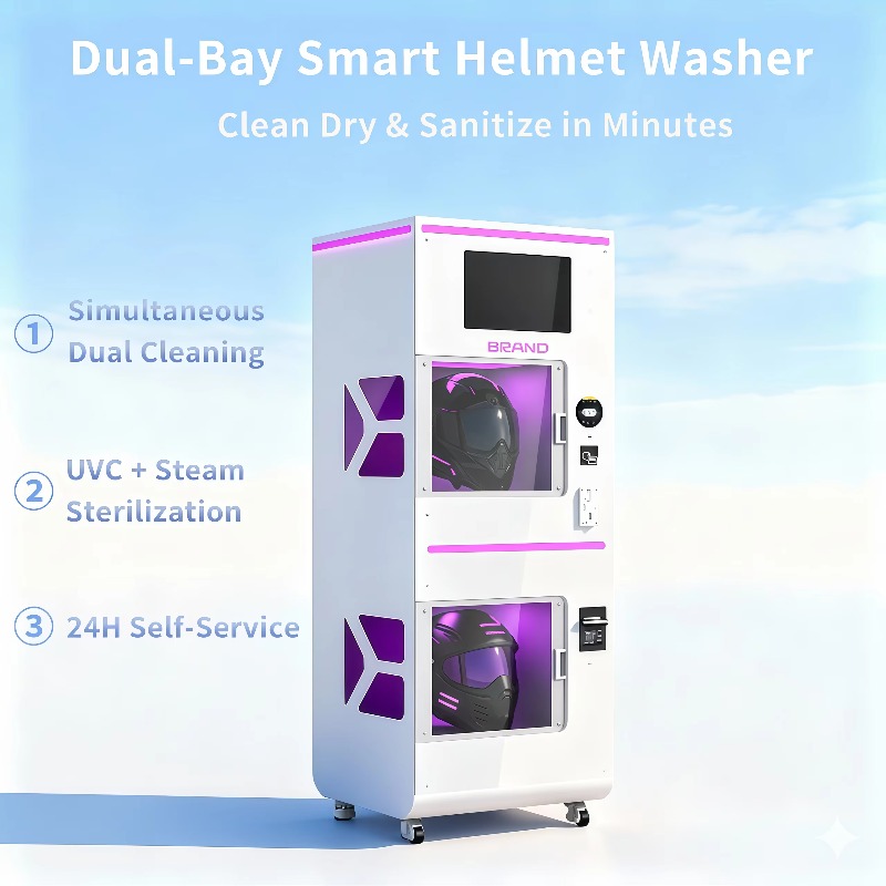 Custom Double Warehouse Helmet - огляд і ціна Vending Machine Qr Code