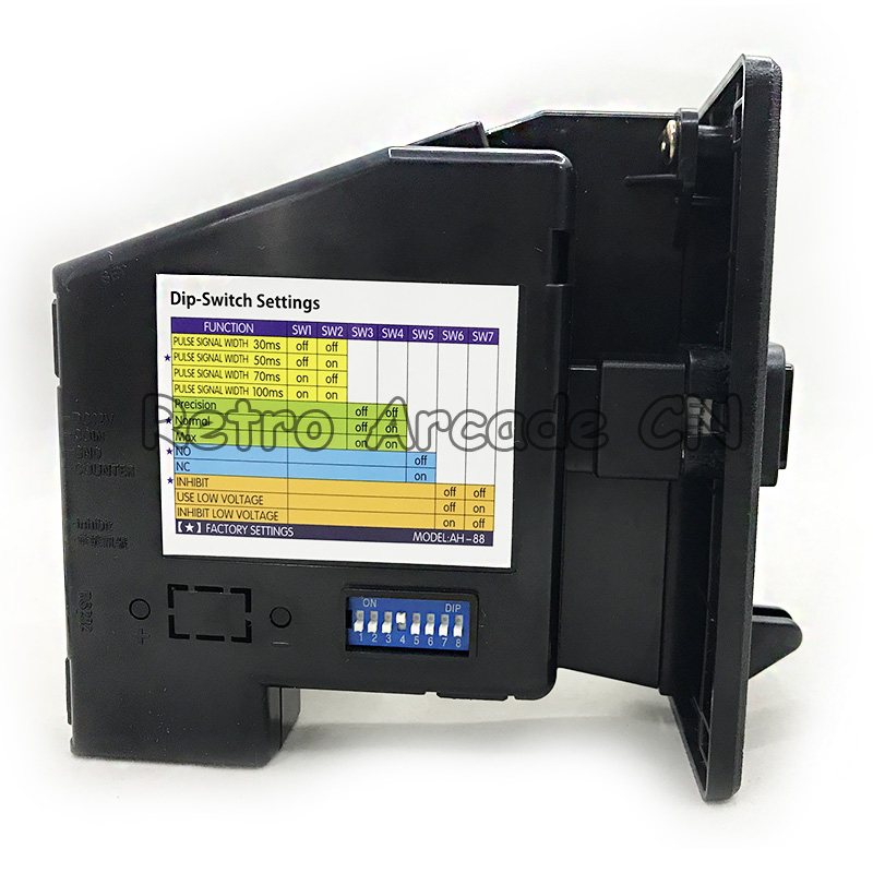 CL LED Logo Multi Coin Accepto - огляд і ціна Arcade Game Cabinet