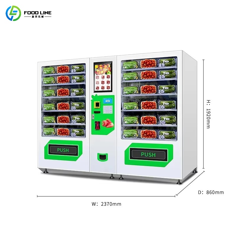 Fresh Food ,Sandwitch, Fruits, - огляд і ціна Vending Machine Qr Code