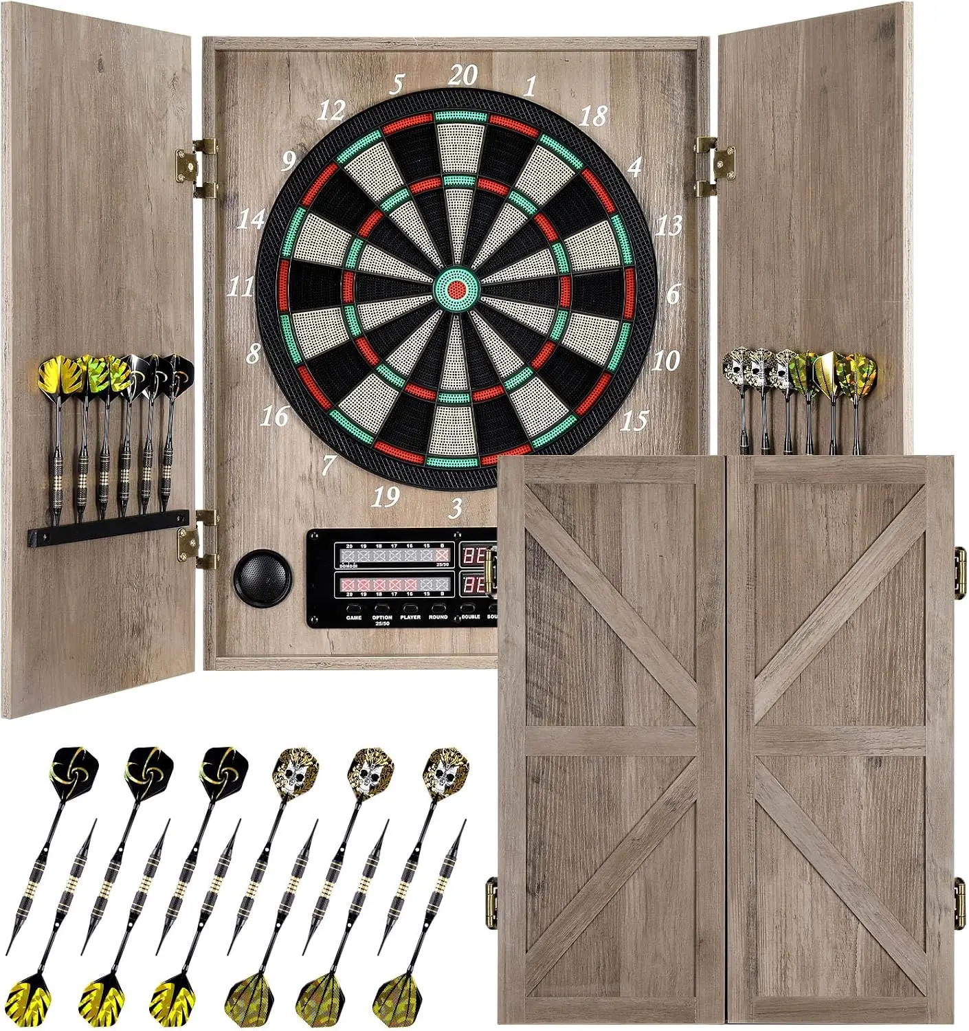 Electronic Dart Board, Decorat - огляд і ціна Electronic Dartboard Cabinet