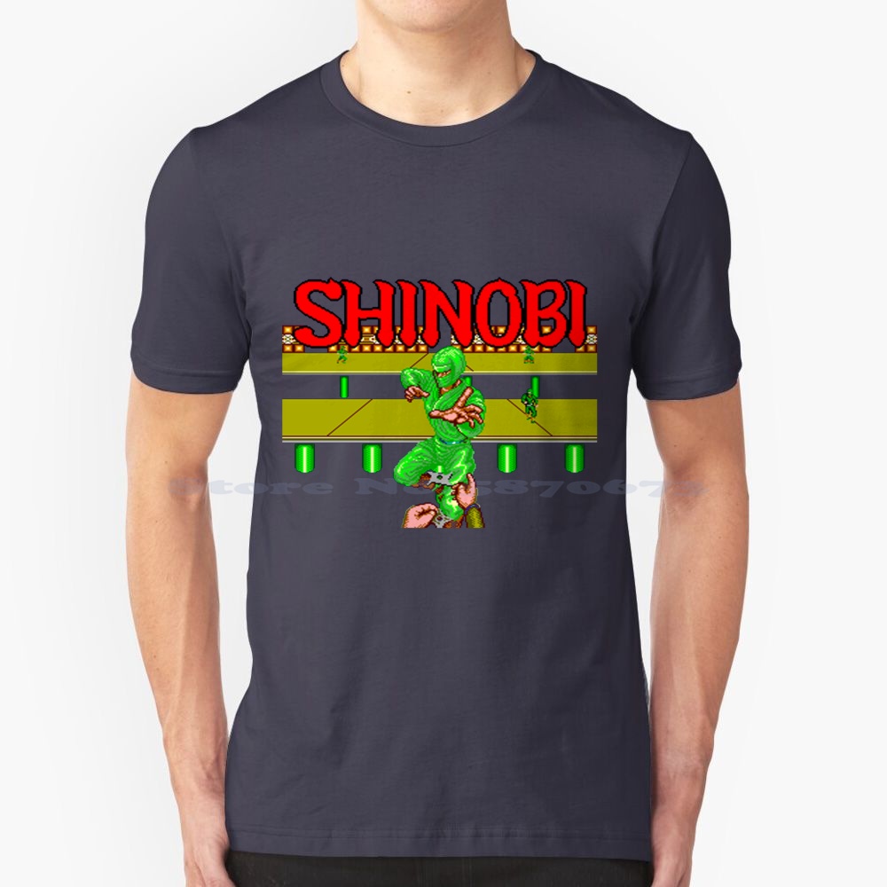 Shinobi T Shirt 100% Cotton Te - огляд і ціна Arcade No